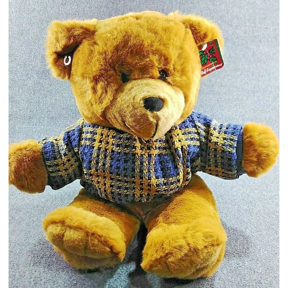 Vintage Soft Expressions Bear With A Sweater